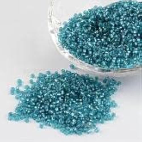 Handicraft Emporium Glass Seed Beads | Lined | 2mm | Pale Turquoise | 50g Handicraft Emporium Glass Seed Beads | Lined | 2mm | Pale Turquoise | 50g von Handicraft Emporium