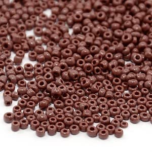 Handicraft Emporium Glass Seed Beads | Round | 3mm | Brown | 50g Handicraft Emporium Glass Seed Beads | Round | 3mm | Brown | 50g von Handicraft Emporium