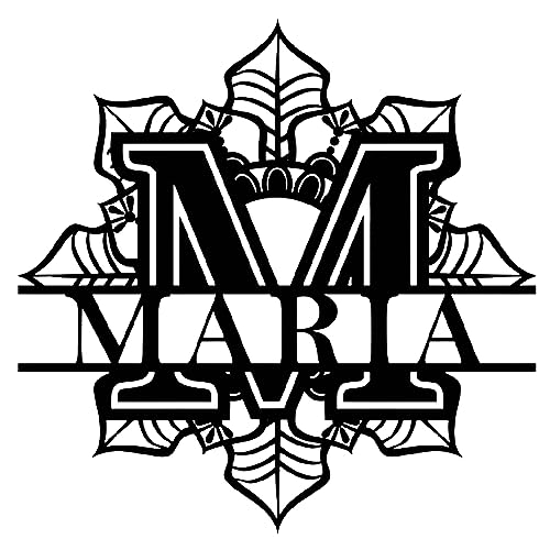 Handimake Personalisiertes Metallschild mit Familienname und etabliertem Jahr, individuelle Metall-Wandkunst für Heimdekoration und Einweihungsgeschenk (Design3) von Handimake