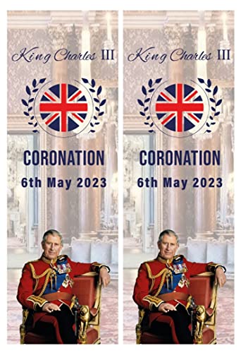 Handmade By Stukk King Charles III Krönungsfeier Portrait Banner Royal Party Dekoration Handmade By Stukk King Charles III Krönungsfeier Portrait Banner Royal Party Dekoration von Handmade By Stukk