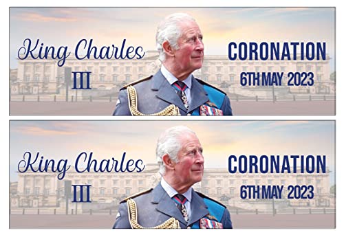 Handmade By Stukk König Charles III Krönungsbanner für Feiern, königliche britische Partydekoration Handmade By Stukk König Charles III Krönungsbanner für Feiern, königliche britische Partydekoration von Handmade By Stukk