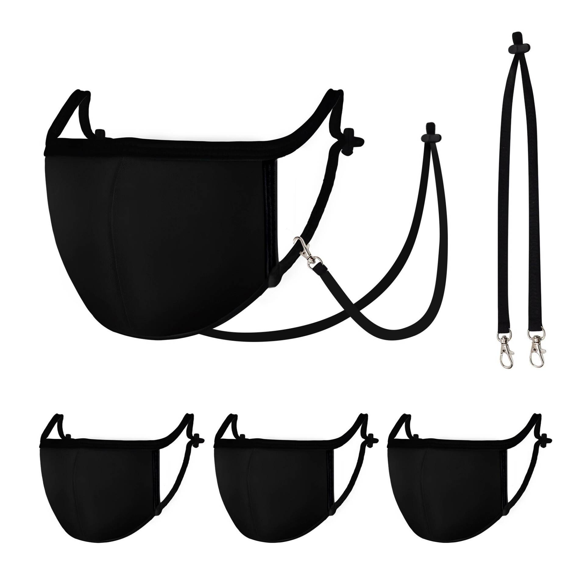 3 Stück 3D Bio-Netzmasken, Bio-Netz-Gesichtsmasken, Bio-Baumwollmaske Für Erwachsene, Baumwollmaske, Waschbare Maske, Schwarze Atmungsaktive Masken 3 Stück 3D Bio-Netzmasken, Bio-Netz-Gesichtsmasken, Bio-Baumwollmaske Für Erwachsene, Baumwollmaske, Waschbare Maske, Schwarze Atmungsaktive Masken von HandmadeByAVO