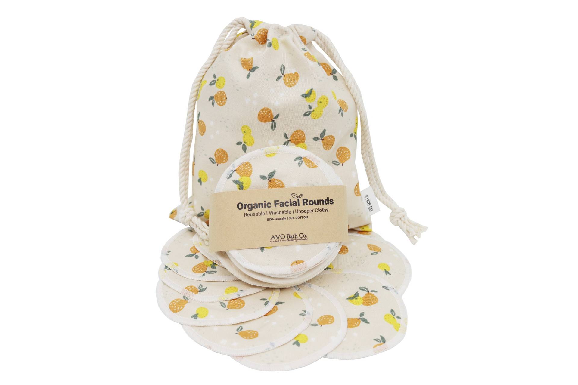 Mandarin Wiederverwendbare Bio Wattepads, Gesichtspads, Wattepad, Pad, Gesichtspad, Zero Waste, Weihnachtsgeschenk Mandarin Wiederverwendbare Bio Wattepads, Gesichtspads, Wattepad, Pad, Gesichtspad, Zero Waste, Weihnachtsgeschenk von HandmadeByAVO
