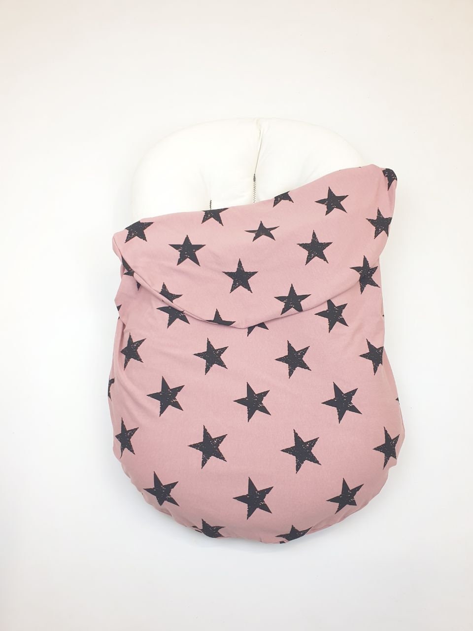 Cover Für Snuggle Me Kissen, Handgemachter Bezug, Grauer Jersey Bezug Cover Für Snuggle Me Kissen, Handgemachter Bezug, Grauer Jersey Bezug von HandmadeCoversShop