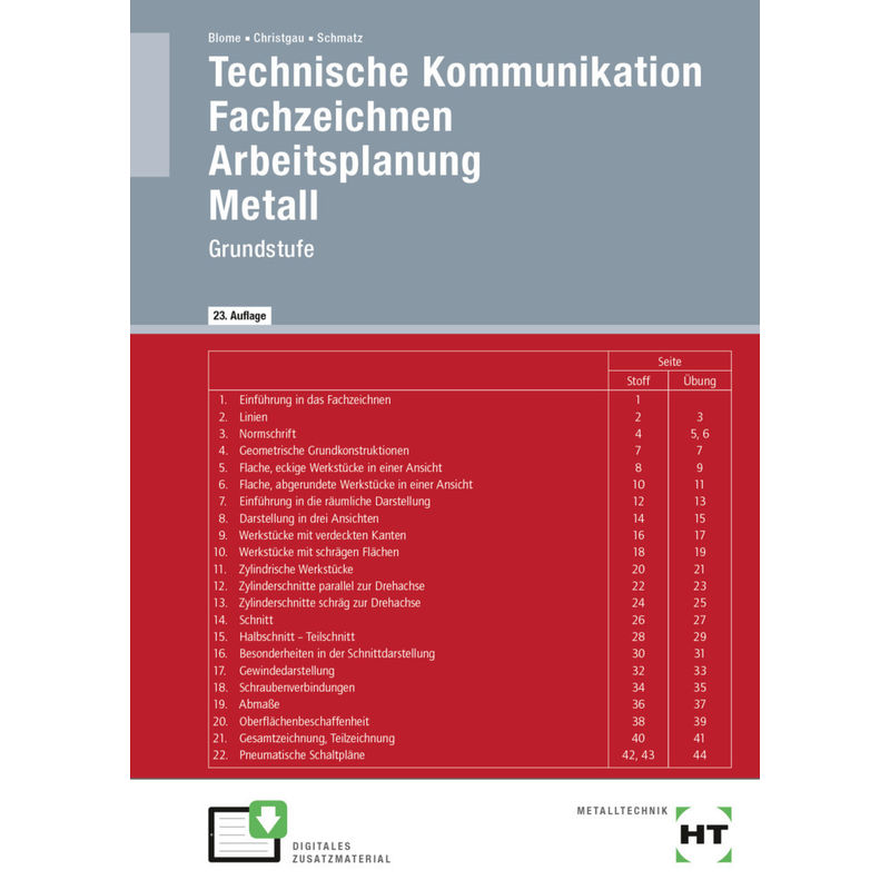 Ebook Inside: Buch Und Ebook Technische Kommunikation, M. 1 Buch, M. 1 Online-Zugang - Silke Blome, Elmar Schmatz, Hans Christgau, Gebunden von Handwerk und Technik