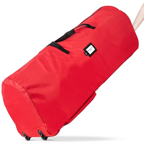 Rolling Tree Aufbewahrungstasche – Aufbewahrung für 2,5 m künstlicher Weihnachtsbaum, Tasche mit Reißverschluss, Tragegriffe und Rollen für einfachen Transport, schützt vor Staub, Insekten und Rolling Tree Aufbewahrungstasche – Aufbewahrung für 2,5 m künstlicher Weihnachtsbaum, Tasche mit Reißverschluss, Tragegriffe und Rollen für einfachen Transport, schützt vor Staub, Insekten und von Handy Laundry