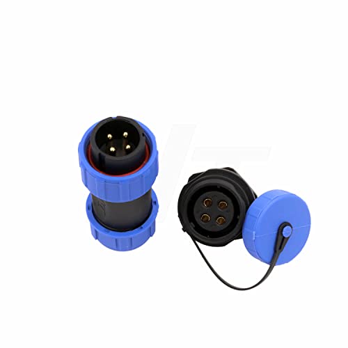 HangTon HE21 4-poliger 30 Amp kreisförmiger wasserdichter Kunststoff-Steckverbinder männlich Kabelstecker weiblich Panel Mount Buchse HangTon HE21 4-poliger 30 Amp kreisförmiger wasserdichter Kunststoff-Steckverbinder männlich Kabelstecker weiblich Panel Mount Buchse von HangTon