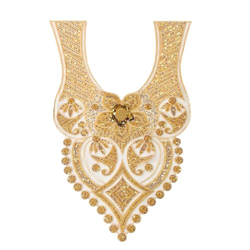 Hochzeitskleid-Applikation, Stickerei, Pailletten, Perlen, Aufnäher, Applikation für Abendkleid, Brautkleid, Hochzeitskleid Hochzeitskleid-Applikation, Stickerei, Pailletten, Perlen, Aufnäher, Applikation für Abendkleid, Brautkleid, Hochzeitskleid von Hangsu