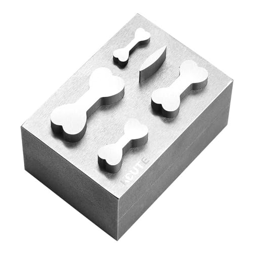 Metallform, professionelles Werkzeug zum Stanzen von Knochenverschluss, Schmuckherstellung, Werkzeug, Halskettenverschluss, Stempel, Küchenknochen, Knöpfwerkzeug von Hangsu