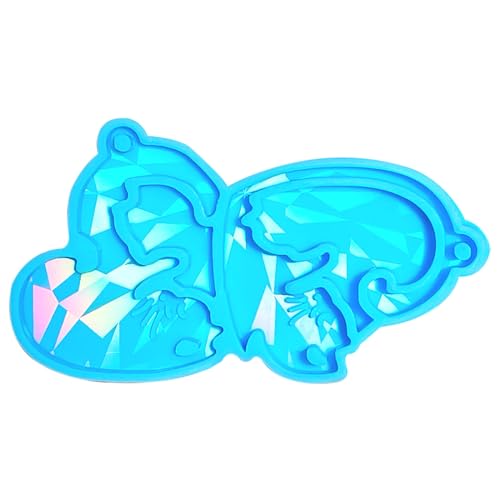 Schlüsselanhänger-Form, handgefertigt, Epoxidharz, Form für Ohrringe, Anhänger, Taschen, Ornamente, Schmuckherstellung, Werkzeug, transparente Silikonform Schlüsselanhänger-Form, handgefertigt, Epoxidharz, Form für Ohrringe, Anhänger, Taschen, Ornamente, Schmuckherstellung, Werkzeug, transparente Silikonform von Hangsu