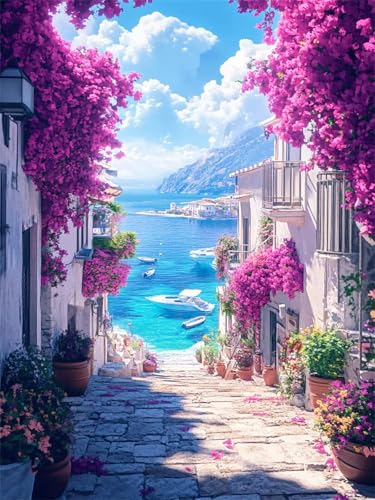5D Diamond Painting Landschaft Diamant Painting Kinder Blume DIY Vollbohrer Diamant Malerei Set für Anfänger mit Malerei Zubehö, Mosaikherstellung Diamonds Leinwand Basteln für Wanddeko 80x100cm H-389 5D Diamond Painting Landschaft Diamant Painting Kinder Blume DIY Vollbohrer Diamant Malerei Set für Anfänger mit Malerei Zubehö, Mosaikherstellung Diamonds Leinwand Basteln für Wanddeko 80x100cm H-389 von Hanjunng