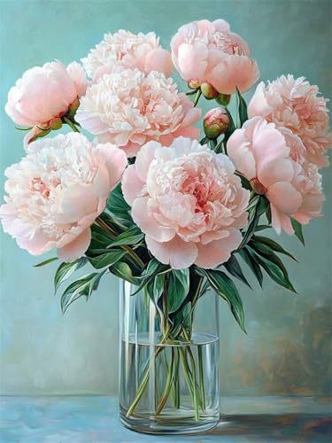 Diamond Painting Blume 90x120 cm 5D Diamant Painting Bilder Erwachsene Pfingstrose DIY Mosaikherstellung Kreativ Bastelset Anfänger Crystal Art Malerei für Deko Wohnzimmer Geschenke für Frauen H-391 Diamond Painting Blume 90x120 cm 5D Diamant Painting Bilder Erwachsene Pfingstrose DIY Mosaikherstellung Kreativ Bastelset Anfänger Crystal Art Malerei für Deko Wohnzimmer Geschenke für Frauen H-391 von Hanjunng