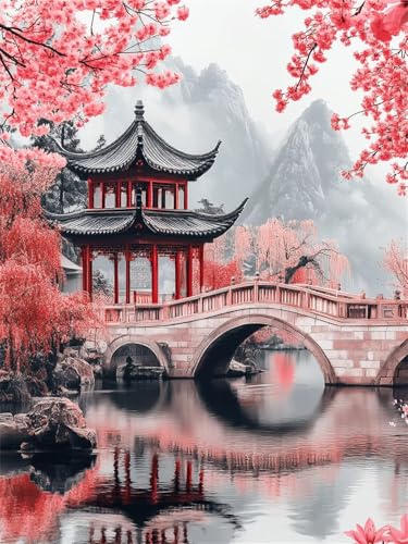Diamond Painting Erwachsene Kleine Brücke 5D Diamant Painting Bilder Landschaft DIY Vollbohrer Diamanten Malerei Picture 40x50 cm Malen Nach Zahlen Mosaik Bastelset Crystal Art, Haus Wand Deko H-397 Diamond Painting Erwachsene Kleine Brücke 5D Diamant Painting Bilder Landschaft DIY Vollbohrer Diamanten Malerei Picture 40x50 cm Malen Nach Zahlen Mosaik Bastelset Crystal Art, Haus Wand Deko H-397 von Hanjunng