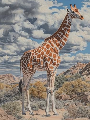 Diamond Painting Landschaft 90x120 cm 5D Diamant Painting Bilder Erwachsene Giraffe DIY Mosaikherstellung Kreativ Bastelset Anfänger Crystal Art Malerei für Deko Wohnzimmer Geschenke für Frauen H-384 Diamond Painting Landschaft 90x120 cm 5D Diamant Painting Bilder Erwachsene Giraffe DIY Mosaikherstellung Kreativ Bastelset Anfänger Crystal Art Malerei für Deko Wohnzimmer Geschenke für Frauen H-384 von Hanjunng