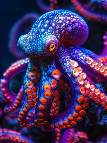 Diamond Painting Oktopus 10x15 cm 5D Diamant Painting Bilder Erwachsene Biologie DIY Mosaikherstellung Kreativ Bastelset Anfänger Crystal Art Malerei für Deko Wohnzimmer Geschenke für Frauen H-401 Diamond Painting Oktopus 10x15 cm 5D Diamant Painting Bilder Erwachsene Biologie DIY Mosaikherstellung Kreativ Bastelset Anfänger Crystal Art Malerei für Deko Wohnzimmer Geschenke für Frauen H-401 von Hanjunng