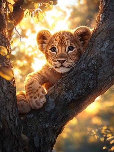 Diamond Painting Sonnenuntergang 90x120 cm 5D Diamant Painting Bilder Erwachsene Leopard DIY Mosaikherstellung Bastelset Crystal Art Diamant Malerei für Deko Wohnzimmer Geschenke für Frauen H-407 Diamond Painting Sonnenuntergang 90x120 cm 5D Diamant Painting Bilder Erwachsene Leopard DIY Mosaikherstellung Bastelset Crystal Art Diamant Malerei für Deko Wohnzimmer Geschenke für Frauen H-407 von Hanjunng