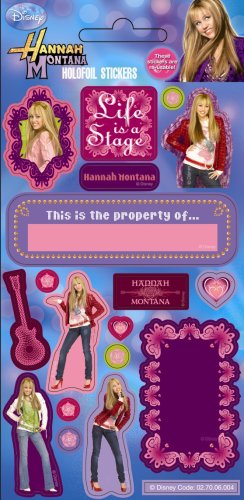 Hannah Montana Holofoil Stickers - Small Party Bag Sized by Hannah Montana von Guoml