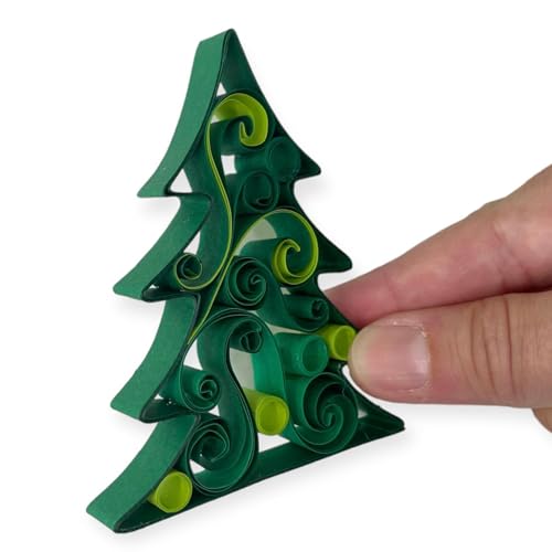 Hanne Olesen, Quilling Anleitung - Tannenbaum von Hanne Olesen