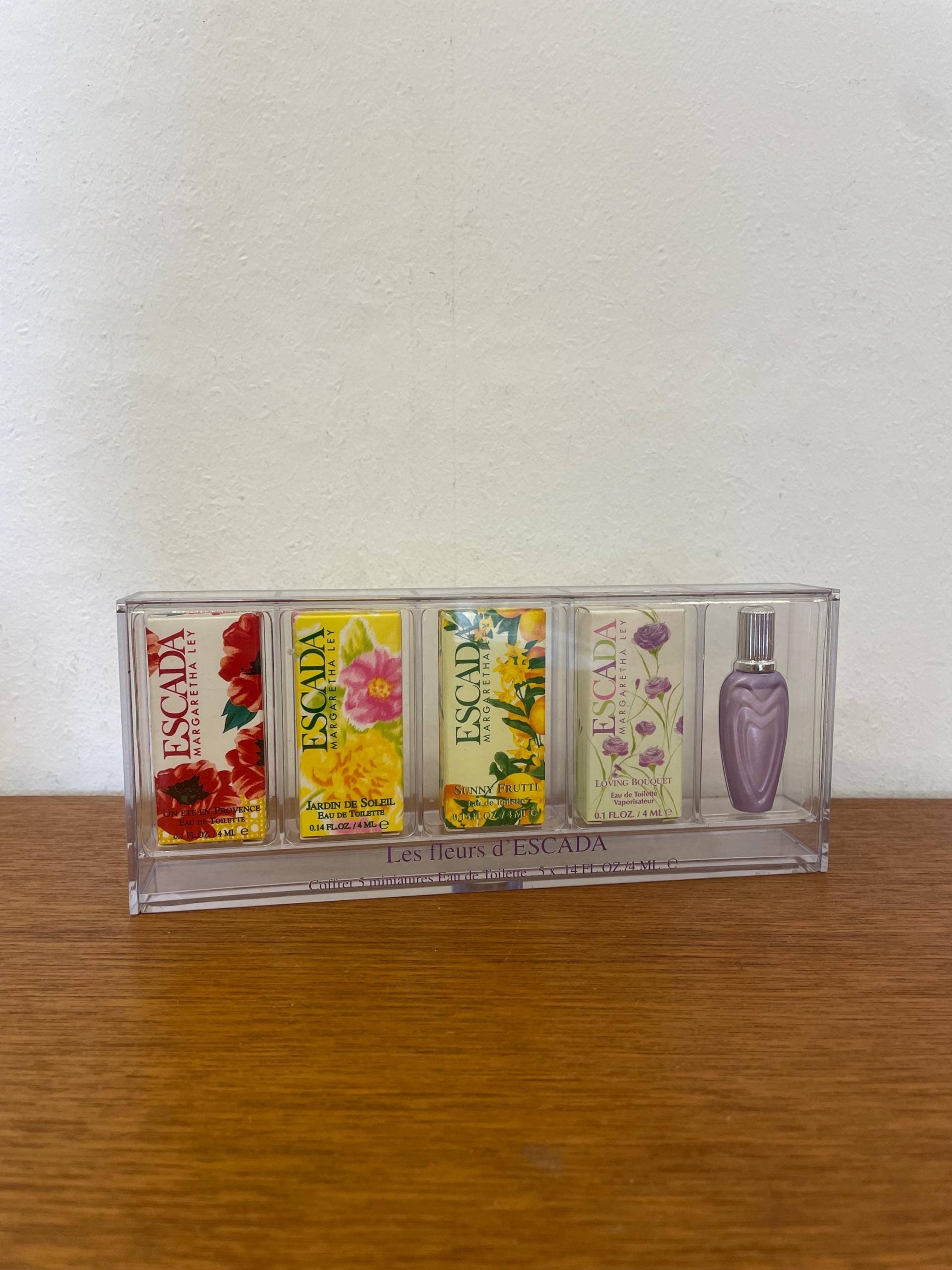 Vintage Set 5x Les Fleurs D'escada Mini Parfum/Geschenkset Eau De Toilette 20Ml in Ovp Duft Vintage Set 5x Les Fleurs D'escada Mini Parfum/Geschenkset Eau De Toilette 20Ml in Ovp Duft von HannoverVintagestore