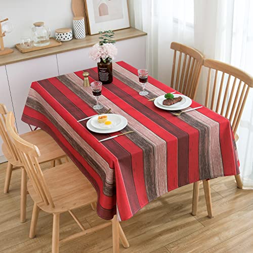 Herbst Tischdecke Geburtstag Rote Rechteckige Weihnachtstischdecken Dekorationen Wasserfeste Tischdecke für Home Restaurant Party Tischdecke Leinen mit 4 bis 6 Sitzplätzen 140 x 180 cm (55 x 71 Zoll) Herbst Tischdecke Geburtstag Rote Rechteckige Weihnachtstischdecken Dekorationen Wasserfeste Tischdecke für Home Restaurant Party Tischdecke Leinen mit 4 bis 6 Sitzplätzen 140 x 180 cm (55 x 71 Zoll) von Hanrunsi