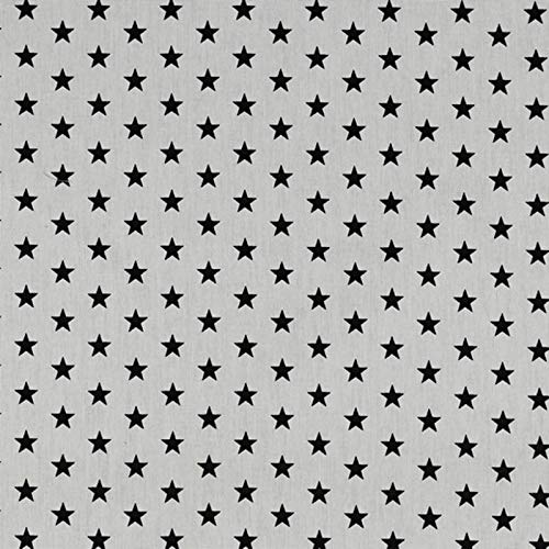 Baumwollstoff Sterne Schwarz auf Weiß – Stoff Meterware 150 cm breit, weicher Baumwollstoff für Kinder, Weihnachten & Deko, pflegeleicht, ideal zum Nähen von Kleidung, Bettwäsche, Vorhängen & Kissen Baumwollstoff Sterne Schwarz auf Weiß – Stoff Meterware 150 cm breit, weicher Baumwollstoff für Kinder, Weihnachten & Deko, pflegeleicht, ideal zum Nähen von Kleidung, Bettwäsche, Vorhängen & Kissen von Hans-Textil-Shop