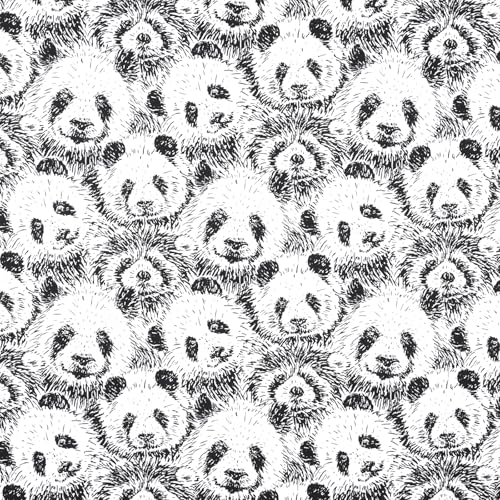 Hans-Textil-Shop Stoff Meterware Panda Waschbär Tiermuster Baumwolle Polyester - 1 Meter, Kinder, Dekoration, Kissenbezüge, Tischwäsche, Vorhänge Hans-Textil-Shop Stoff Meterware Panda Waschbär Tiermuster Baumwolle Polyester - 1 Meter, Kinder, Dekoration, Kissenbezüge, Tischwäsche, Vorhänge von Hans-Textil-Shop
