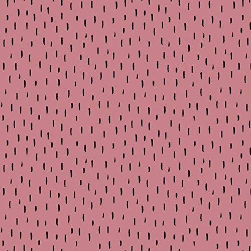 Kinder Jersey Stoff Meterware - 1 Meter, Jersey, Kinderstoff, Jerseystoff, Nähen, Baby, Jungen, Mädchen, Bekleidung, Shirt (Dünne Striche Rosa) von Hans-Textil-Shop