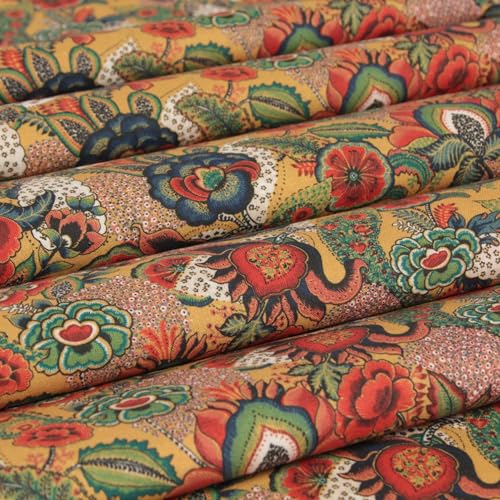 Stoff Meterware Blüten Blumen Pflanzen Baumwolle - 1 Meter, geblümt, Blumenstoff, Blümchen, Kissen, Bettwäsche, Kinder, Bekleidung, Sommer, Basteln, Nähen, Deko, DIY (Blumen Fanny) Stoff Meterware Blüten Blumen Pflanzen Baumwolle - 1 Meter, geblümt, Blumenstoff, Blümchen, Kissen, Bettwäsche, Kinder, Bekleidung, Sommer, Basteln, Nähen, Deko, DIY (Blumen Fanny) von Hans-Textil-Shop