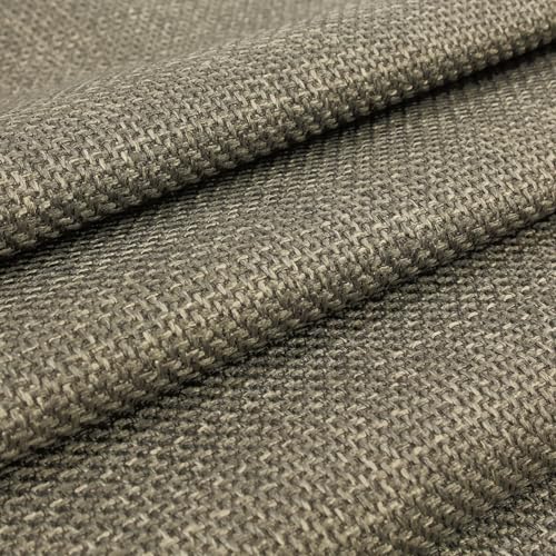 Stoff Meterware Olliver - 1 Meter, Polsterstoff, Möbelbezugsstoff, Bezugsstoff, Möbelstoff, 95 000 Scheuertouren (Greige) von Hans-Textil-Shop
