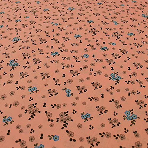 Stoff Meterware Blüten Blumen Pflanzen Baumwolle - 1 Meter, geblümt, Blumenstoff, Blümchen, Kissen, Bettwäsche, Kinder, Bekleidung, Sommer, Basteln, Nähen, Deko, DIY (Streublumen Marika Rosa) von Hans-Textil-Shop
