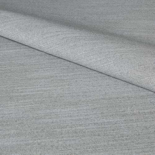Stoff Meterware Torun - 1 Meter, Polsterstoff, Möbelbezugsstoff, Bezugsstoff, Möbelstoff, Stuhl, Sofa, Couch, 67 000 Scheuertouren (Grau) von Hans-Textil-Shop