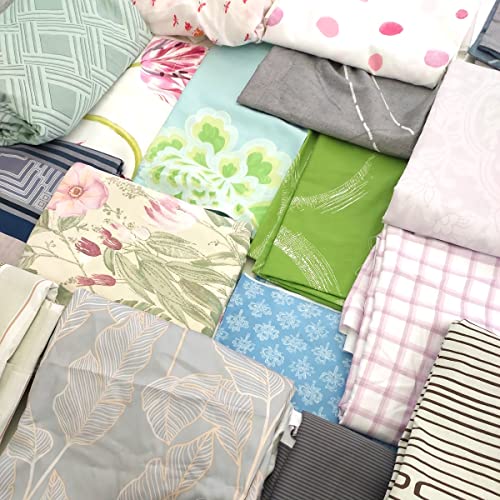 Stoffpaket 5 kg Baumwolle Mako Satin - Baumwollstoff, Stoffreste, Paket, Basteln, Nähen, Deko, Bettwäsche, Kissen, Mix Stoffpaket 5 kg Baumwolle Mako Satin - Baumwollstoff, Stoffreste, Paket, Basteln, Nähen, Deko, Bettwäsche, Kissen, Mix von Hans-Textil-Shop