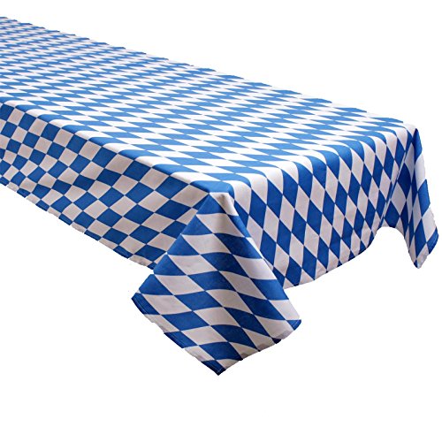 Biertisch Tischdecke Bayernraute Weiß Blau Baumwolle - Bayern, München, Tischtuch, Biertischtischdecke (130x270 cm) Biertisch Tischdecke Bayernraute Weiß Blau Baumwolle - Bayern, München, Tischtuch, Biertischtischdecke (130x270 cm) von Hans-Textil-Shop