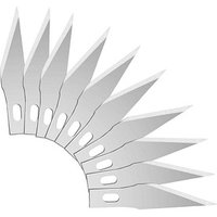 10 Hansa Bastelmesser-Klingen silber 10 Hansa Bastelmesser-Klingen silber von Hansa