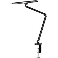 Hansa LED Zirkon LED-Schreibtischlampe schwarz 12 W mit Tischklemme von Hansa