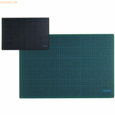 Hansa Schneidunterlage Cut Mat 60x45cm grün/schwarz Hansa Schneidunterlage Cut Mat 60x45cm grün/schwarz von Hansa