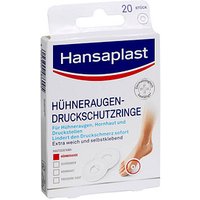 Hansaplast Hühneraugen-Druckschutzringe 92330-00000-25 weiß, 20 St. von Hansaplast