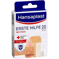 Hansaplast Pflaster ERSTE HILFE MIX 2049762 beige, weiß, 20 St. Hansaplast Pflaster ERSTE HILFE MIX 2049762 beige, weiß, 20 St. von Hansaplast