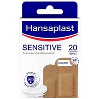 Hansaplast Pflaster SENSITIVE 48497 hellbraun, 20 St. von Hansaplast