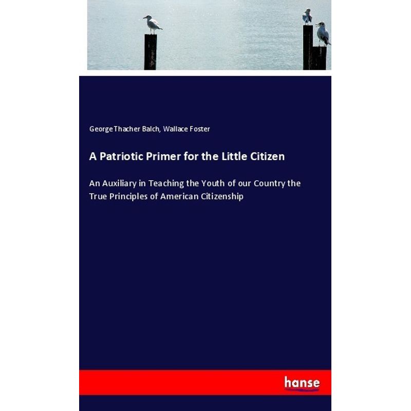 A Patriotic Primer For The Little Citizen - George Thacher Balch, Wallace Foster, Kartoniert (TB) von Hansebooks