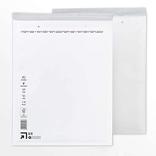 200 x Luftpolster Taschen Versandtaschen H/8 [290 x 370 mm] von Hansepack24