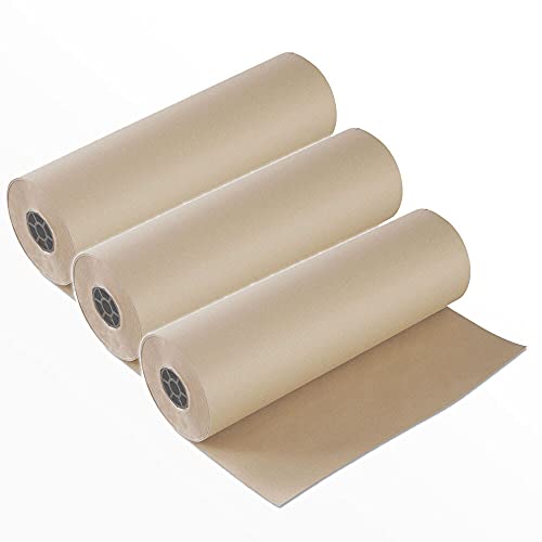 9 Rollen Schrenzpapier Packpapier Knüllpapier Papier 80g/m² 50cm x 250m Rolle von Hansepack24