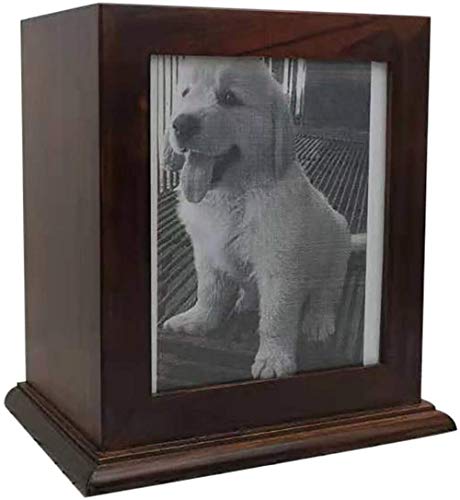 Pet Holz Memorial Urn für Asche, Bilderrahmen Aufbewahrungsschachtel für Hunde Katzen, Funerary Schatullen Supplies Burly Holz Urnen Pet Lovers,Braun Pet Holz Memorial Urn für Asche, Bilderrahmen Aufbewahrungsschachtel für Hunde Katzen, Funerary Schatullen Supplies Burly Holz Urnen Pet Lovers,Braun von Hanwu