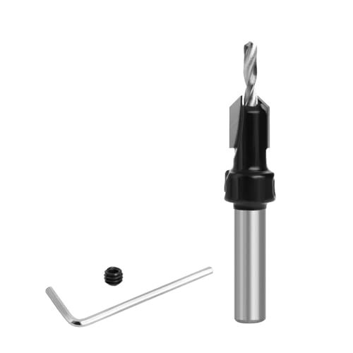 8/10 Mm Schaftklopfen Spüle Bohrer Bit Fräser Für Holzbearbeitungsschrauben. von Haodream