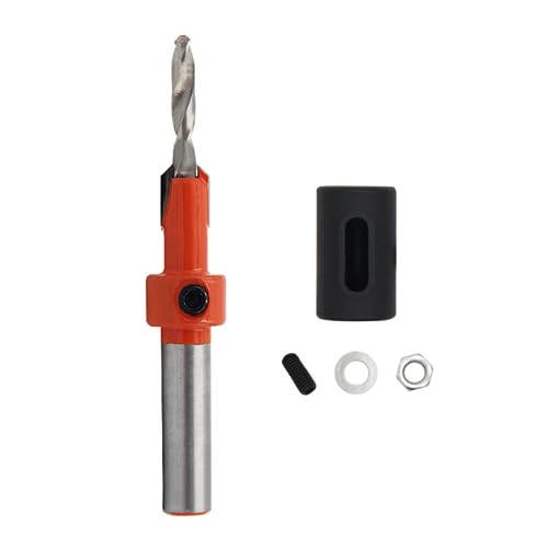 8/10mm Schaft Holzbearbeitung Stiefmaschinenbohrer Countersink Router Bit Schraubextraktion Remon Abbruch Für Holzmahlen Schnitt von Haodream