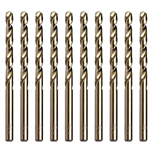 Bohrer Bits Hochgeschwindigkeitstahl Zum Bohren Von Löcher In Legierungsstahl Nichteisengussguss Und Hardplastik 10pcs von Haodream