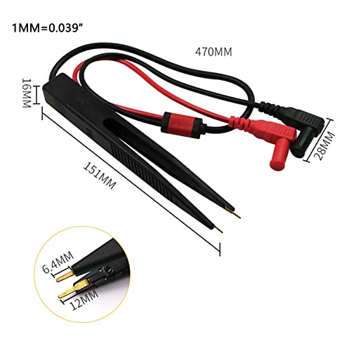 Haodream Tragbarer Chip Test Clip Für Meter Multimeter Clip Test Clip Capacitor Clip Multimeter Stift Für Sonde Pinzetten Haodream Tragbarer Chip Test Clip Für Meter Multimeter Clip Test Clip Capacitor Clip Multimeter Stift Für Sonde Pinzetten von Haodream