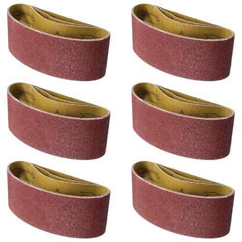 Hocheffizienz 2x24 Zoll Holzschleifgürtel Aluminiumoxide Abrasiv Für Professionelle Holzbearbeitungsprojekte Professioneller Holzbearbeitungsschleifgürtel von Haodream