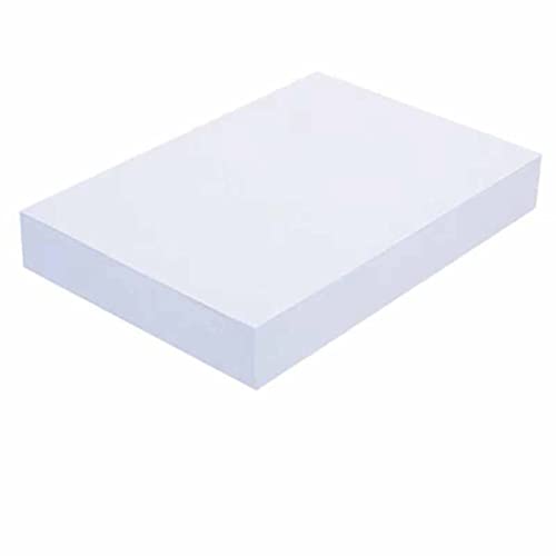 100 Blätter A4 -Druckerpapier, Helles Weißes Papier Zum Schreiben von Kopieren, Doppelseitiges Verdicktes Papier, 8 1/2 ”x 11 Zoll, 20 Pfund Mehrzweck -WeißPapier aus (A4) von Haofy