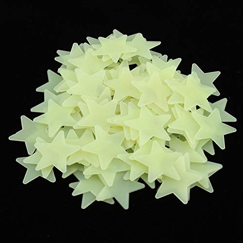 100 Stück Wand Glow In The Dark Stern Aufkleber Aufkleber Leuchtende Sterne Fluoreszierende nachtleuchtende Aufkleber für Home Art Decor Decke Wanddekoration Kinder Babys Schlafzimmer Zimmer Dekoratio 100 Stück Wand Glow In The Dark Stern Aufkleber Aufkleber Leuchtende Sterne Fluoreszierende nachtleuchtende Aufkleber für Home Art Decor Decke Wanddekoration Kinder Babys Schlafzimmer Zimmer Dekoratio von Haofy